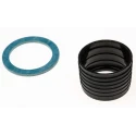 PMA Black Polyamide 6 Conduit Fitting, Nominal Size 17 mm, Thread Size M20, IP68 Rated BVNV-M207