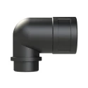 PMA Cable Conduit Fitting, 23 mm Nominal Size, M25 Thread, Polyamide 6 Material, Black, IP68 Rating BVWV-M253