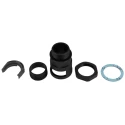 PMA Black Polyamide 6 Conduit Fitting, 23 mm Nominal Size, PG21 Thread, IP68 Rated BVNV-P213