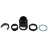 PMA Black Polyamide 6 Conduit Fitting, 23 mm Nominal Size, PG21 Thread, IP68 Rated BVNV-P213
