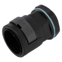 PMA Black Polyamide 6 Conduit Fitting, 23 mm Nominal Size, PG21 Thread, IP68 Rated BVNV-P213