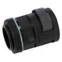 PMA Black Polyamide 6 Conduit Fitting, 23 mm Nominal Size, PG21 Thread, IP68 Rated BVNV-P213