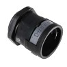 PMA Conduit Black Polyamide 6 Conduit Fitting 29 mm Nominal Size PG29 Thread Size IP68 Rated BVNV-P299