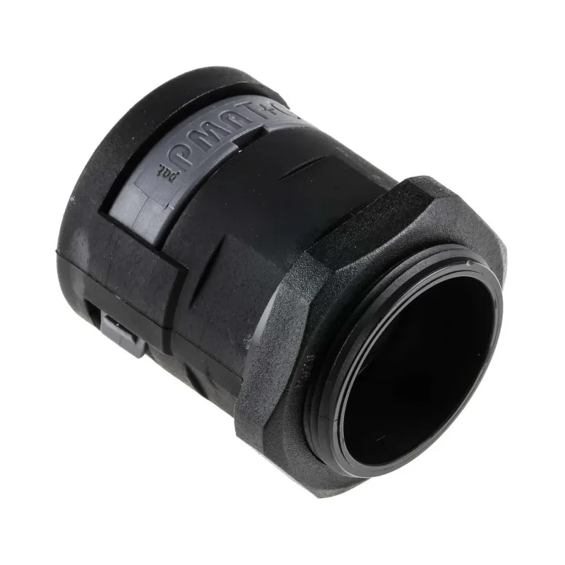 PMA Conduit Black Polyamide 6 Conduit Fitting 29 mm Nominal Size PG29 Thread Size IP68 Rated BVNV-P299