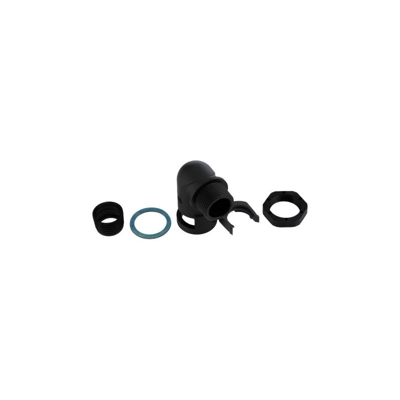 PMA Cable Conduit Fitting, 12 mm Nominal Size, PG11 Thread, Polyamide 6, Black Finish, IP68 Rated BVWV-P112