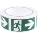 RS PRO Green Reflective Tape 40mm x 10m Vinyl Backing Rubber Adhesive 261-0542