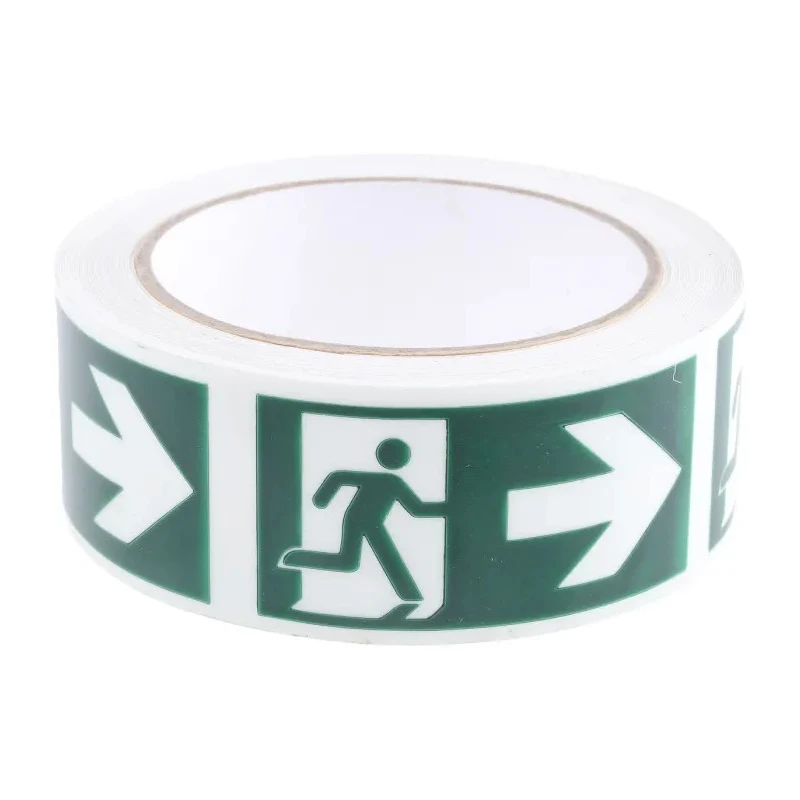 RS PRO Green Reflective Tape 40mm x 10m Vinyl Backing Rubber Adhesive 261-0542