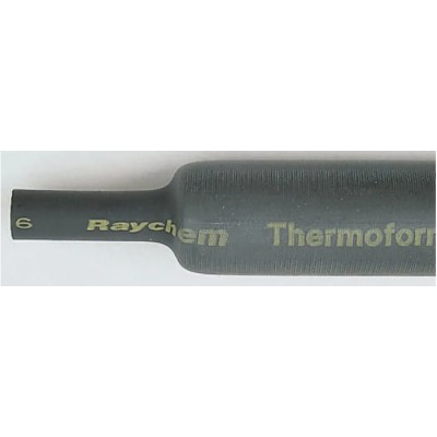 TE Connectivity Heat Shrink Tubing Black 18 mm Sleeve Diameter x 1.2m Length 2:1 Ratio ZHTM Series ZHTM-18/9-0