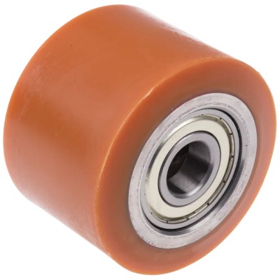 LAG Orange Polyurethane Trolley Wheel 600 kg Load Capacity Steel Hub Ball Bearing Bore 20mm 1552 CC