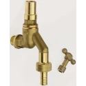 Pegler Yorkshire Brass Bib Tap G, 1/2 in Connection, Brass Body, Max 10 bar Pressure 508117