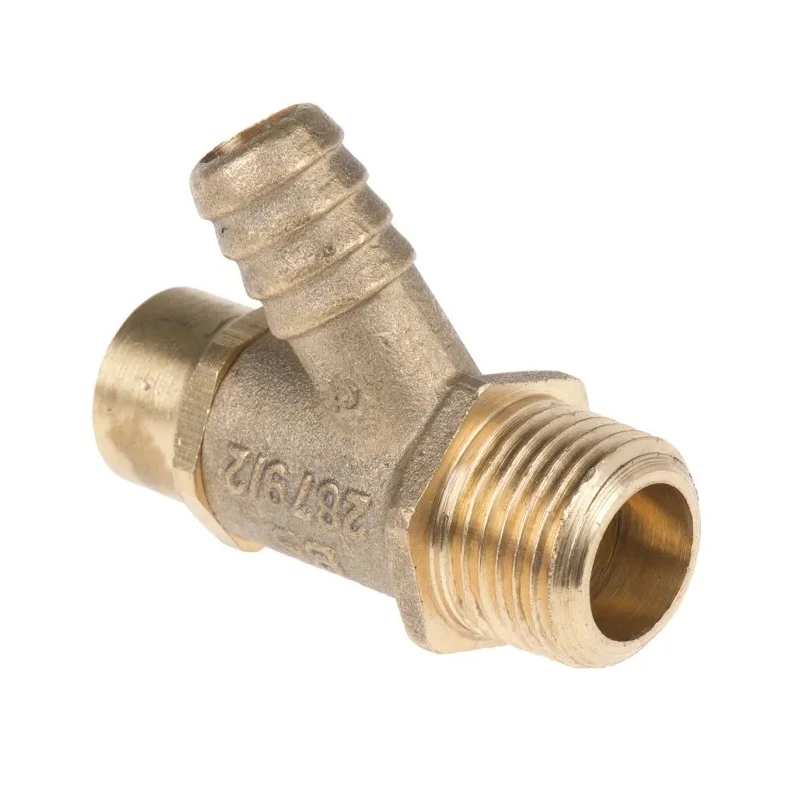 Pegler Yorkshire Bronze Drain Cock with Lockshield Head BST 542017 1/2 in Connection 20 bar Operating Pressure 542017