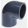 Georg Fischer Plastic Pipe Fitting 90° Elbow, Polyvinyl Chloride (Unplasticised), 23mm Length, 1 Bar Pressure 721100105
