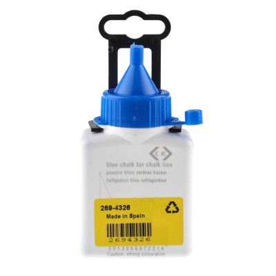 CK Chalk Line Refill with 60g Blue Chalk, Plastic Case Material, Model T3521B 100