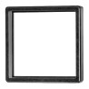 Kubler Bezel for Use With Series, Flush Mount DIN Standard, 7-Digit Hour Meter, Non-resettable, High Shock Resistance AH57