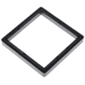 Kubler Bezel for Use With Series, Flush Mount DIN Standard, 7-Digit Hour Meter, Non-resettable, High Shock Resistance AH57