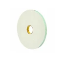 3M 4008 White Double Sided Polyurethane Foam Tape 25mm x 33m, 3.2mm Thickness 3M 4008 25mm x 33 m