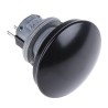 ITW Switches 76-94 Series Push Button Switch, Panel Mount, 22 mm Cutout, Black Mushroom Style, SPDT, IP67 76-9440/439088B
