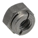 Aerotight Plain Steel Locknut, RoHS Compliant, Metric Thread, Size M4, Width 7mm, Overall Height 4.79mm A2AEROTIGHTM04RS
