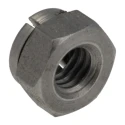 Aerotight Plain Steel Locknut, RoHS Compliant, Metric Thread, Size M4, Width 7mm, Overall Height 4.79mm A2AEROTIGHTM04RS