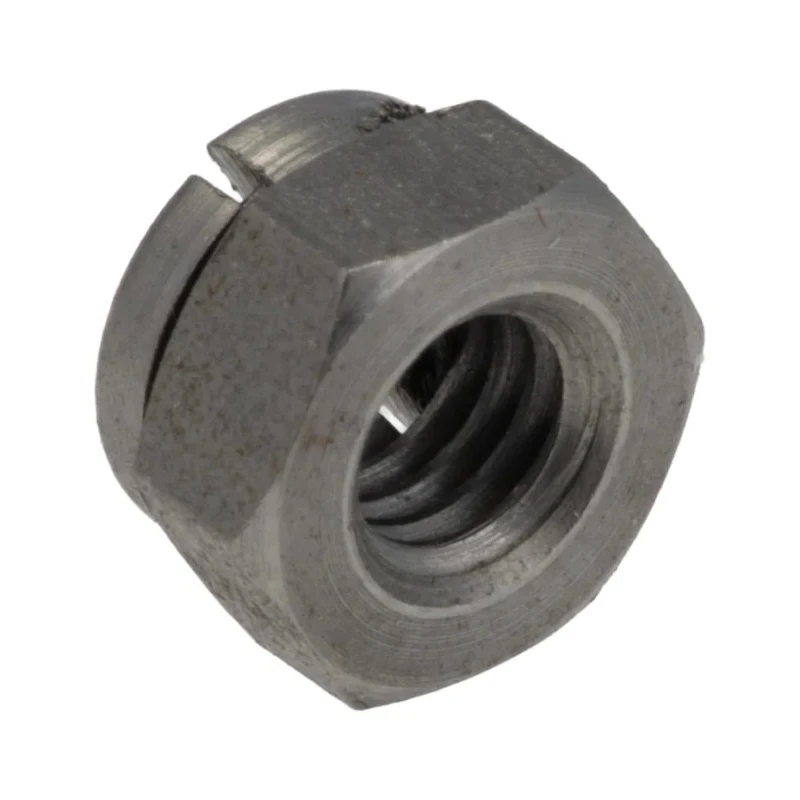 Aerotight Plain Steel Locknut, RoHS Compliant, Metric Thread, Size M4, Width 7mm, Overall Height 4.79mm A2AEROTIGHTM04RS