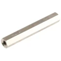 Essentra Threaded Standoff M3, 35 mm Body, Brass, Nickel Finish 301335040050