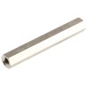 Essentra Threaded Standoff M3, 35 mm Body, Brass, Nickel Finish 301335040050