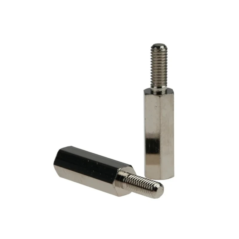Essentra M3 Standoff, 15 mm Body, Brass HTSB-M3-15-5-2