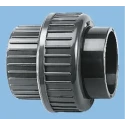 Georg Fischer Plastic Pipe Fitting Straight Union PVC Agate Grey 3.11in 723510110