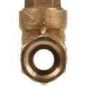 RS PRO Bronze Gate Valve 1/2 in BSPT Inlet & Outlet, 20 bar Max Operating Pressure, Non-Rising Stem, 78mm Handle 282-0799