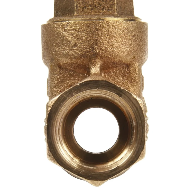 RS PRO Bronze Gate Valve 1/2 in BSPT Inlet & Outlet, 20 bar Max Operating Pressure, Non-Rising Stem, 78mm Handle 282-0799
