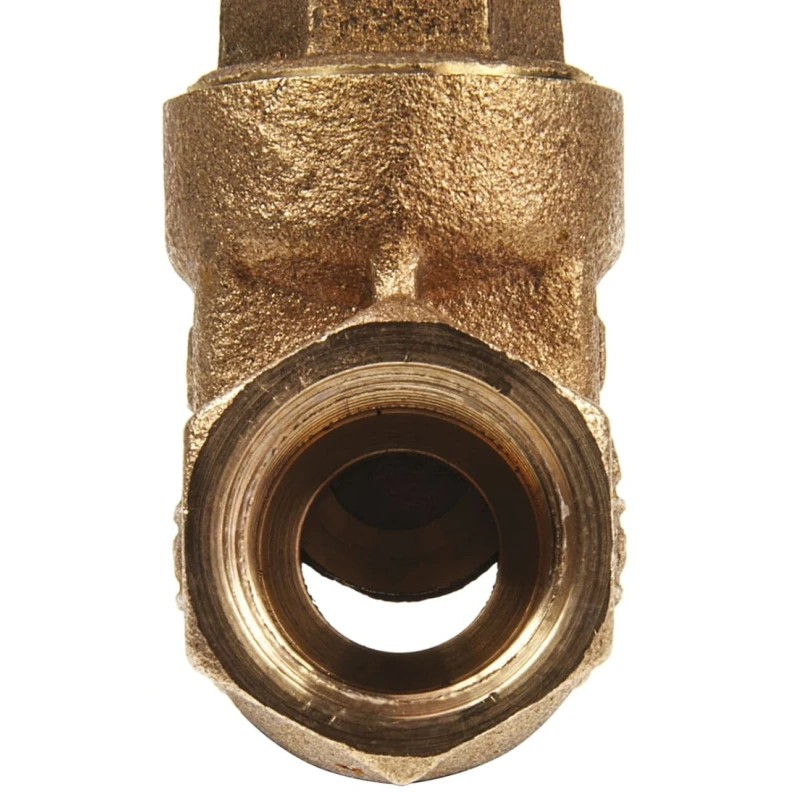 RS PRO Bronze Gate Valve 1/2 in BSPT Inlet & Outlet, 20 bar Max Operating Pressure, Non-Rising Stem, 78mm Handle 282-0799