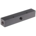 Enerpac Hydraulic Manifold 7 Stations, Threaded Port Type, 3/8 in Port Size, 700 bar Maximum Operating Pressure A64