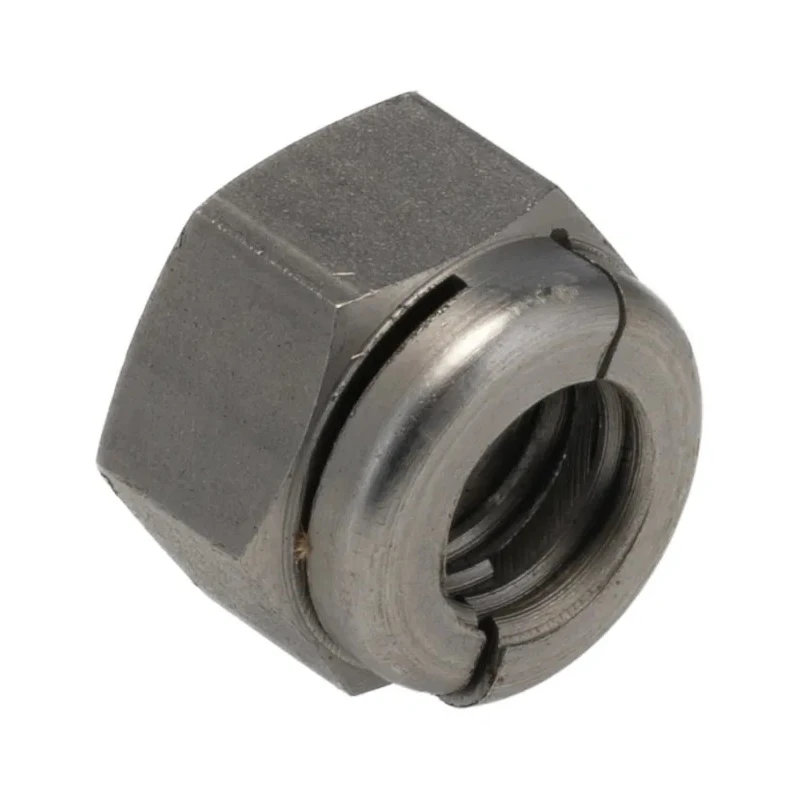 Aerotight Plain Locknut M12, All-Metal Stainless Steel, 19mm Width, Reusable A2AEROTIGHTM12RS
