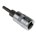 RS PRO 6-Piece 1/4 in Hexagon Socket Set Chrome Molybdenum Vanadium Steel Bits Chrome Vanadium Steel Socket Body 262-0218