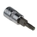 RS PRO 7-Piece 1/4 in Torx Socket Set Chrome Finish S2 Steel 262-0268