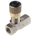 RS PRO Hydraulic Flow Control Valve In Line Mount, G 3/8 Thread, 210 bar Pressure, 30L/min Flow Rate 283-4029