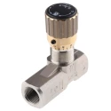 RS PRO Hydraulic Flow Control Valve In Line Mount, G 3/8 Thread, 210 bar Pressure, 30L/min Flow Rate 283-4029