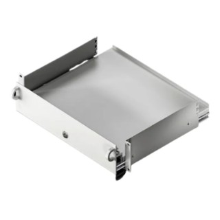 Rittal DK Series Grey Keyboard Drawer 2U, Steel, 482.6mm x 390mm x 390mm 7281035