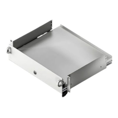 Rittal DK Series Grey Keyboard Drawer 2U, Steel, 482.6mm x 390mm x 390mm 7281035