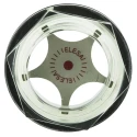 Elesa Liquid Level Indicator with Technopolymer Polyamide Housing G 1 in Thread Size, Seal Material Nitrile Rubber 13741