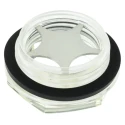 Elesa Liquid Level Indicator with Technopolymer Polyamide Housing G 1 in Thread Size, Seal Material Nitrile Rubber 13741
