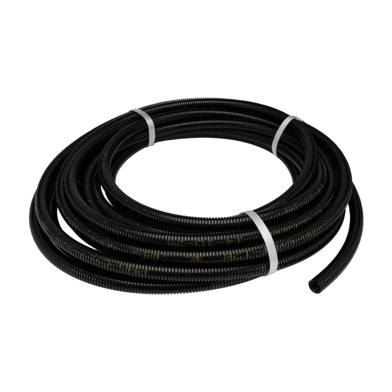 PMA 16 mm Nominal Diameter Uncoated Plastic Flexible Conduit Black 10m CYLT-12B