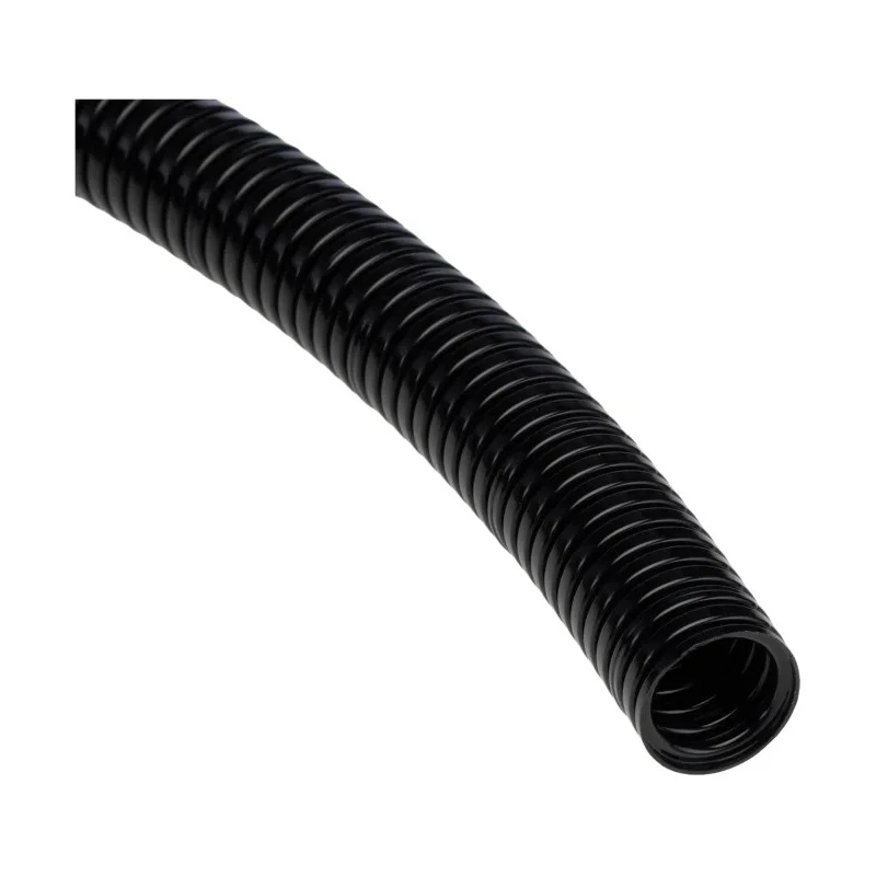 PMA 16 mm Nominal Diameter Uncoated Plastic Flexible Conduit Black 10m CYLT-12B
