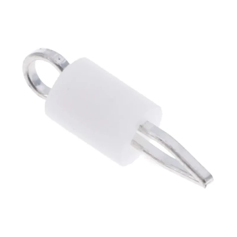 RS PRO 1 mm White Insulated Phosphor Bronze Terminal Post 262-2040