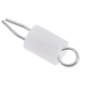 RS PRO 1 mm White Insulated Phosphor Bronze Terminal Post 262-2040