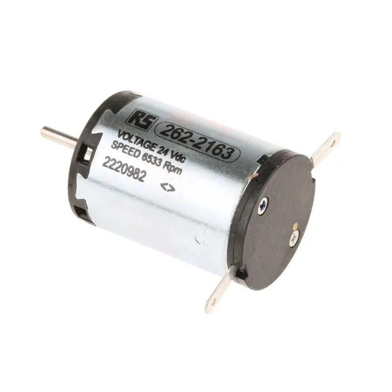 Maxon Brushed DC Motor, 24V Supply Voltage, 5W Power, 0.615 Ncm Torque, 6552 RPM Speed, 2 mm Shaft Diameter, Model 134386