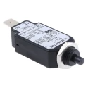 Schurter T11 Thermal Circuit Breaker Panel Mount 10A 1-Pole 240V AC 48V DC 6.5A Breaking Capacity 4400.0003