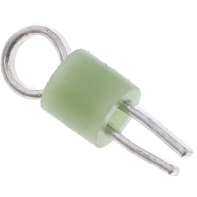 RS PRO 1.32 mm Green Insulated Phosphor Bronze Terminal Post 262-2236