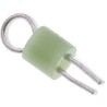 RS PRO 1.32 mm Green Insulated Phosphor Bronze Terminal Post 262-2236