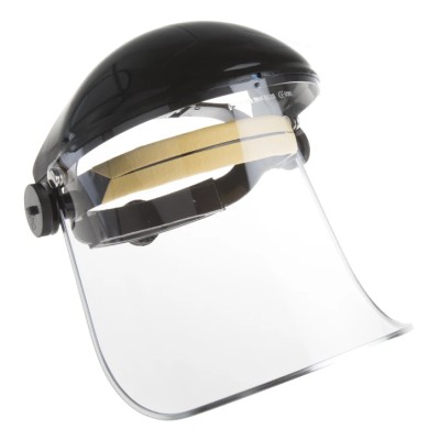 JSP Eye Shield Clear Polycarbonate Lens Semi-Framed Polycarbonate Polypropylene AFA061-131-100